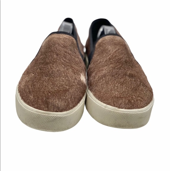VINCE GUC Berlin Brown Calf Half Slip On Sneakers - Picture 7 of 14